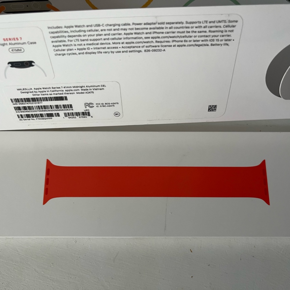 apple watch solo loop nectarine 41mm watch band